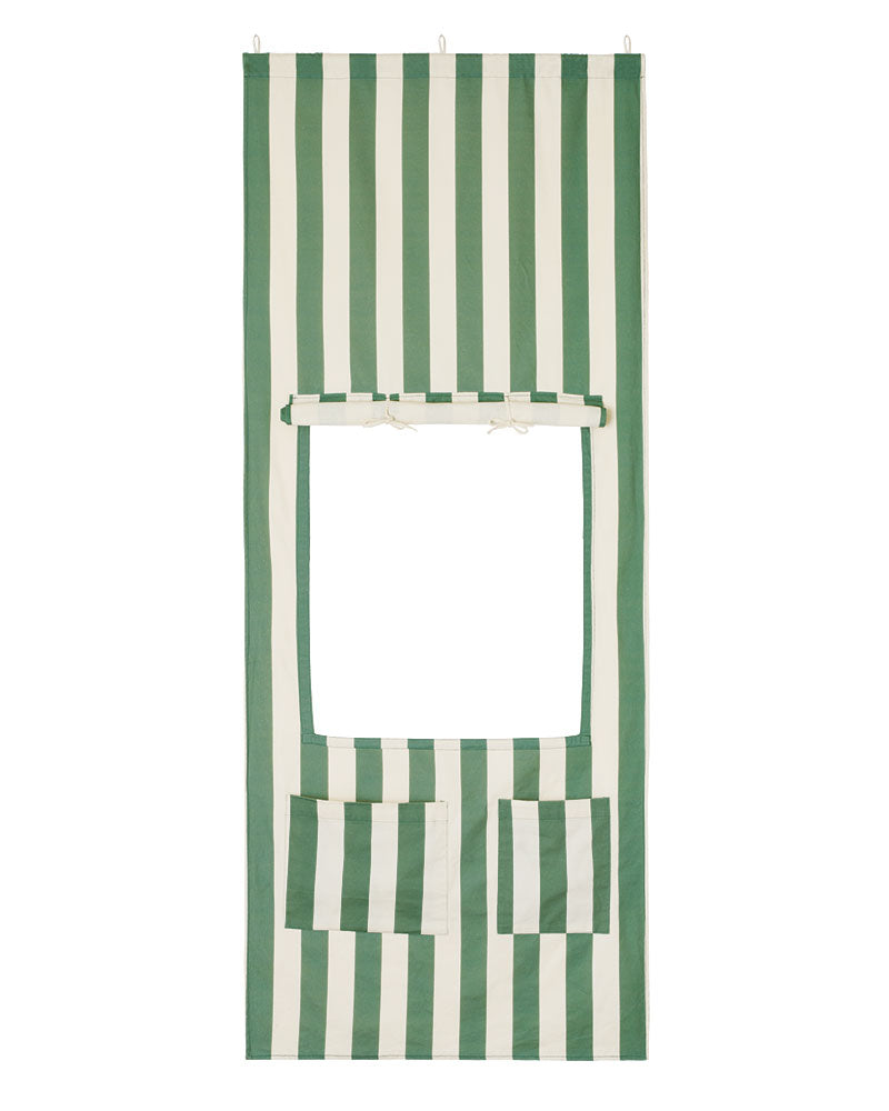 Kids Concept deurpost poppenkast + winkeltje groen