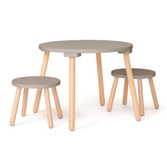 Kids Concept kindertafel + krukjes sand