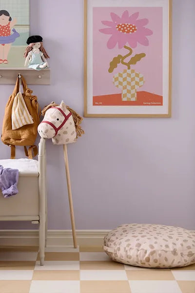 Kids Concept stokpaard Dotty sand 2 jr+