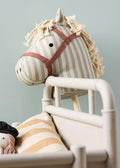 Kids Concept stokpaard Sam blauw 2 jr+