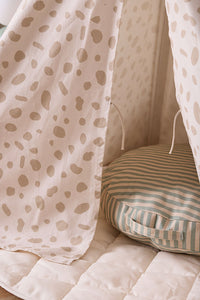 Kids Concept tipi tent sand dots