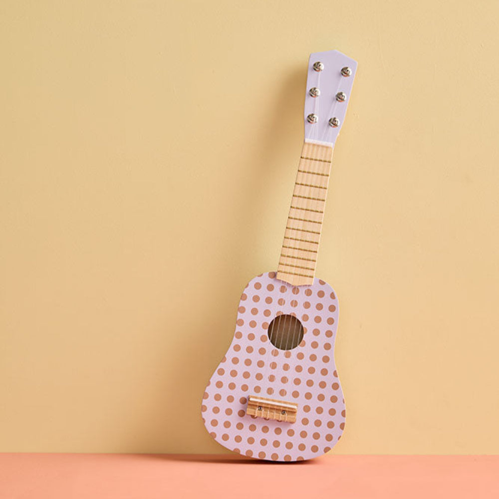 Kids Concept gitaar stippen lila 7340028735786