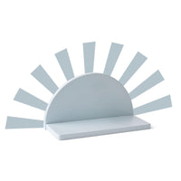 Kids Concept plank cirkel licht blauw met stickers1000979