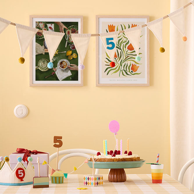 Kids Concept slinger vlaggetjes 300 cm