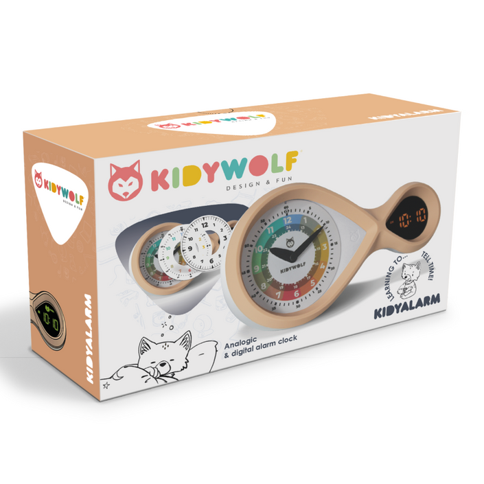 Kidywolf Kidyalarm wekker brons