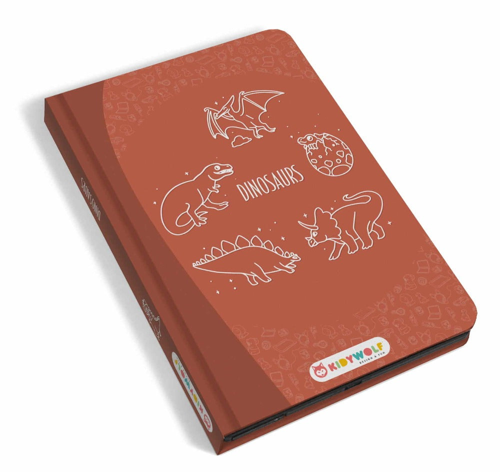 Kidywolf Kidydraw Mini tekentablet dinosaurs 5 jr+ kopen