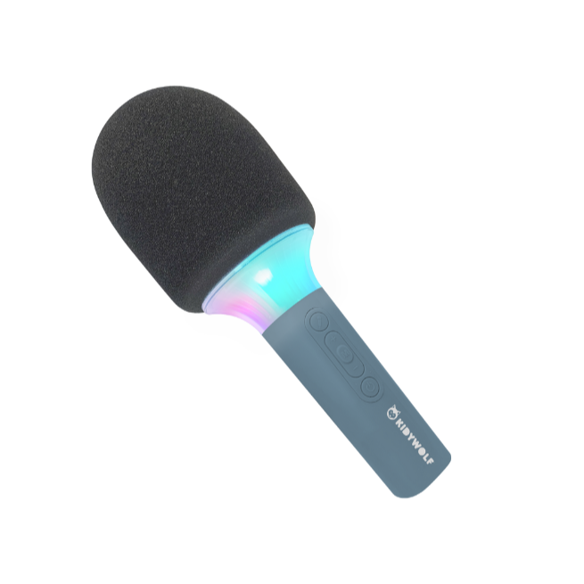 Kidywolf Kidymic karaoke microfoon blauw 3 jr+