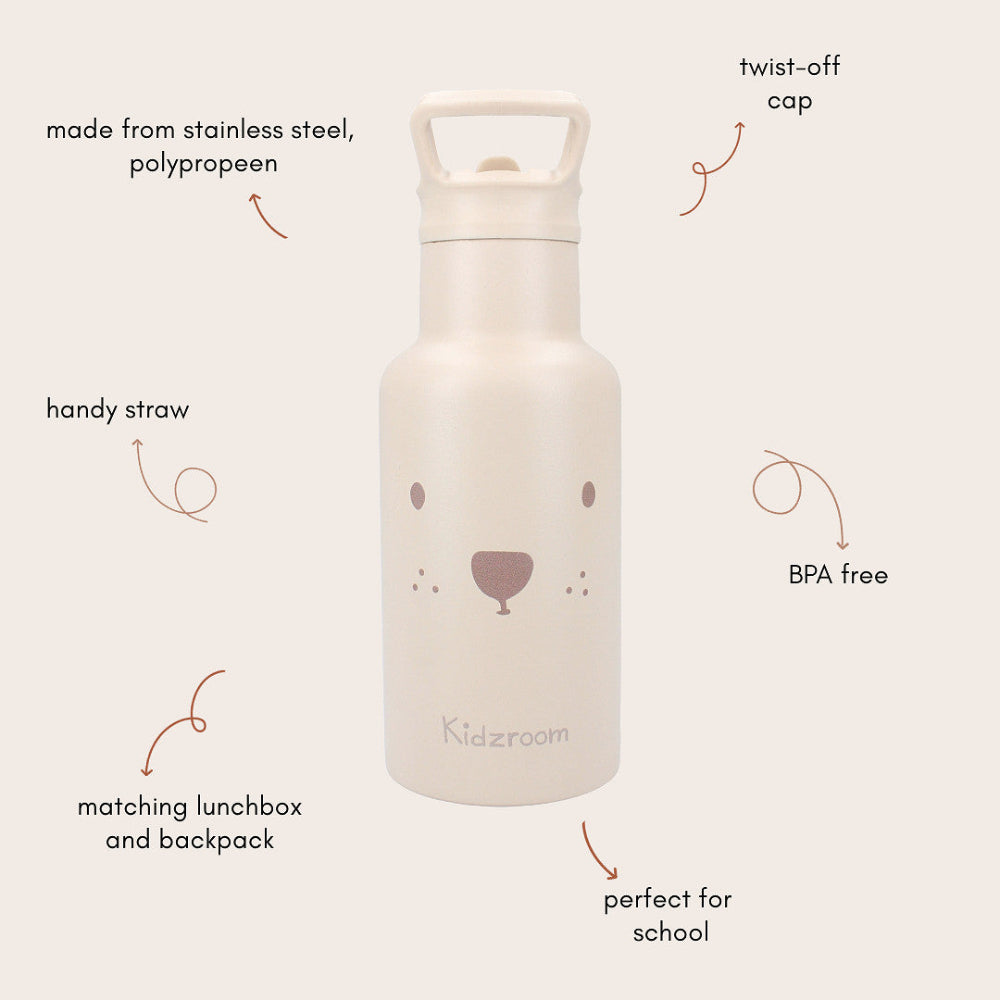 Kidzroom drinkfles bear030-01056b