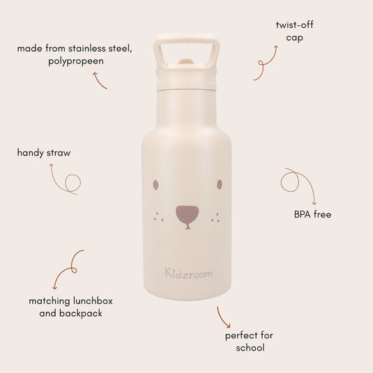 Kidzroom drinkfles bear030-01056