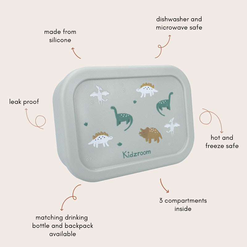 Kidzroom lunchbox dinosaurus