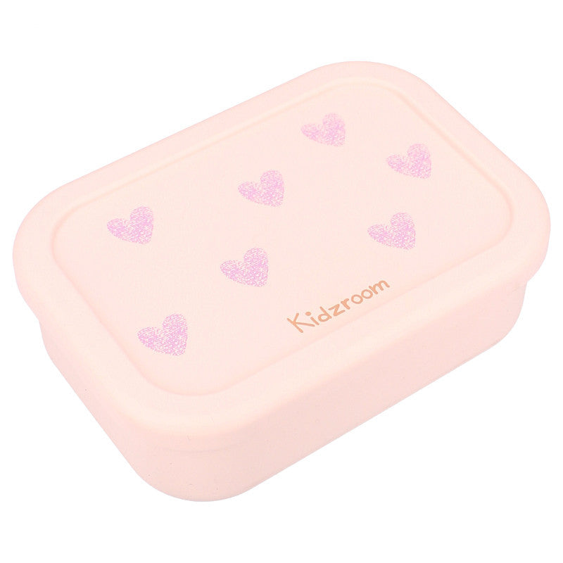 Kidzroom lunchbox pink hearts