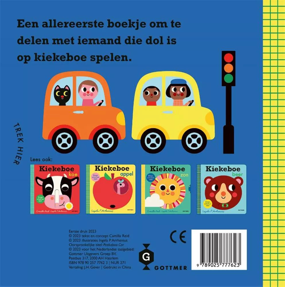 Kiekeboe auto schuifboekje 18 mnd+ kopen