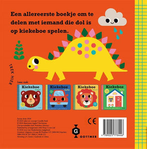 Kiekeboe dinosaurus schuifboekje 18 mnd+