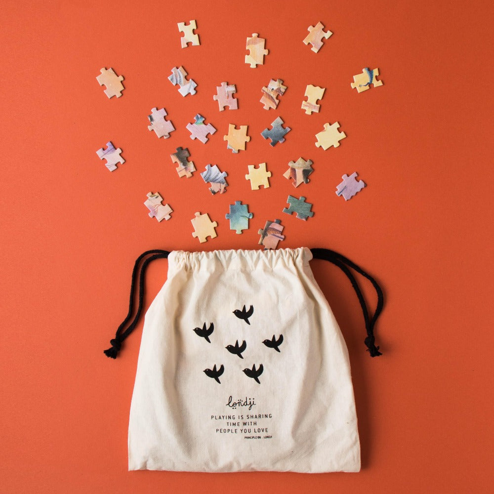 LONDJI glitter puzzel My unicorn 8 jr+ / 350 stks