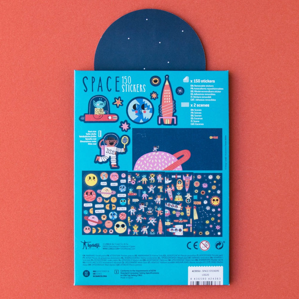 LONDJI herbruikbare stickers space 3 jr+ kopen