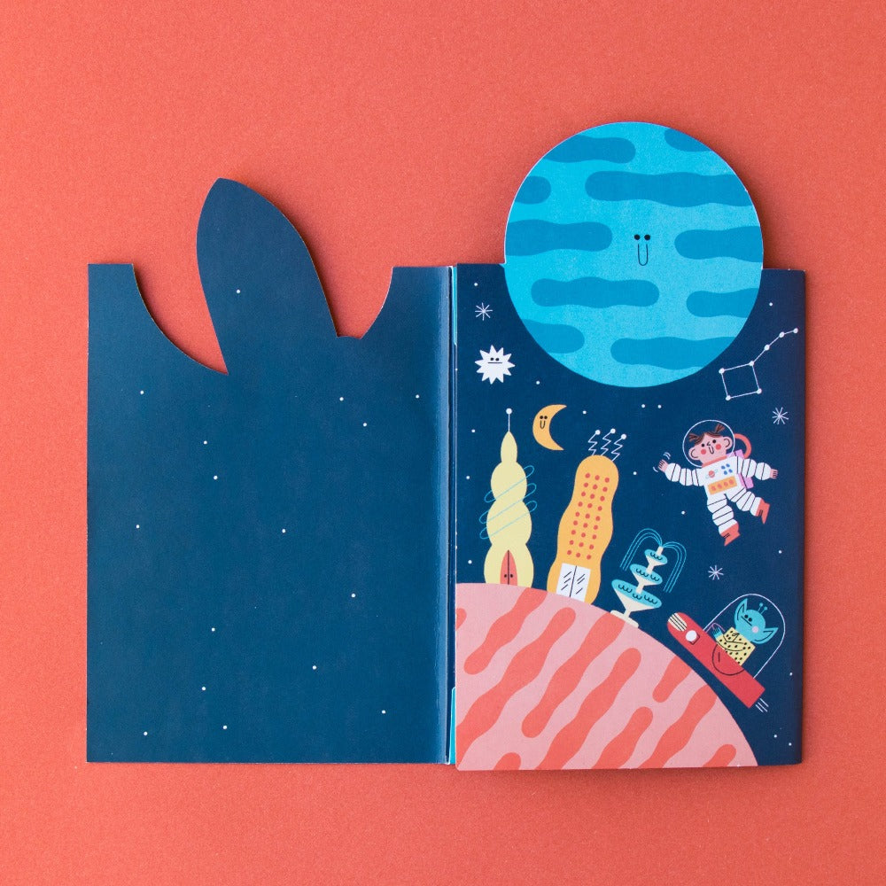 LONDJI herbruikbare stickers space 3 jr+ AC005U