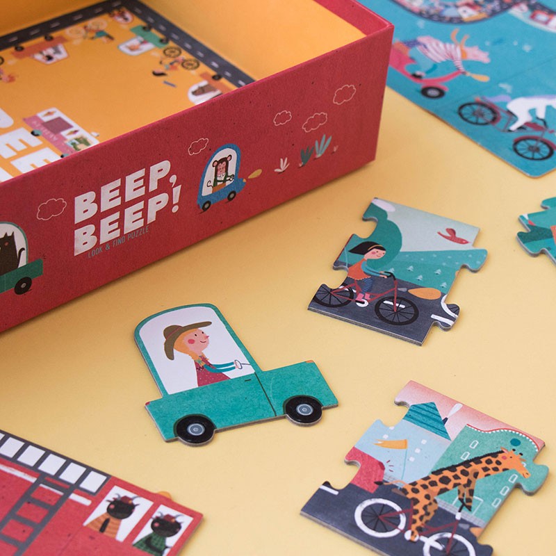 LONDJI puzzel Beep Beep! 3jr+ / 48 stks 8436580422413
