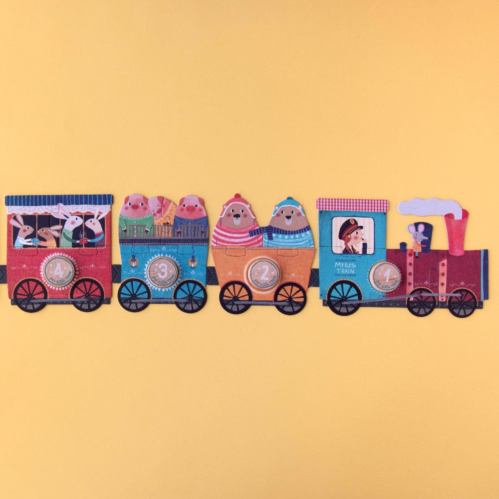 LONDJI puzzel My little train 2 jr+ / 10 x 3 stks PZ588U