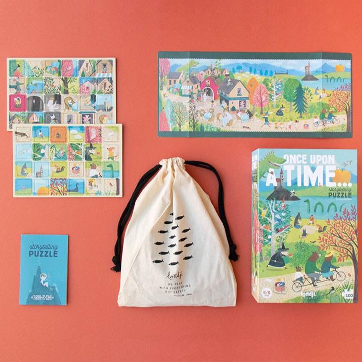 LONDJI puzzel Once upon a time 5jr+ / 100 stks 8436580427296