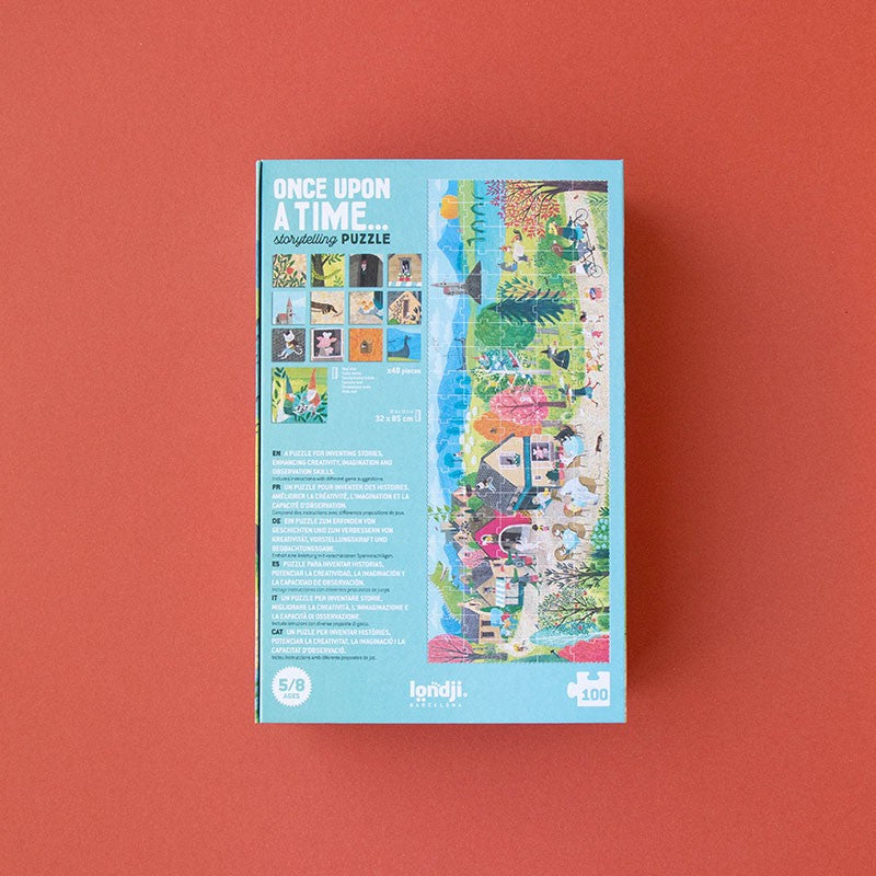 LONDJI puzzel Once upon a time 5jr+ / 100 stks recycled karton