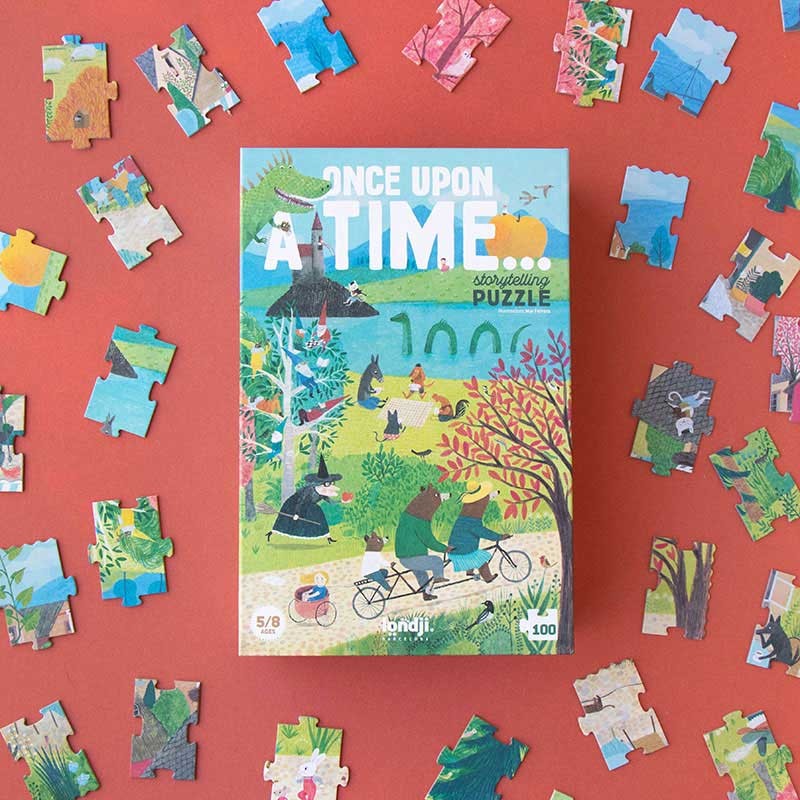 LONDJI puzzel Once upon a time 5jr+ / 100 stks