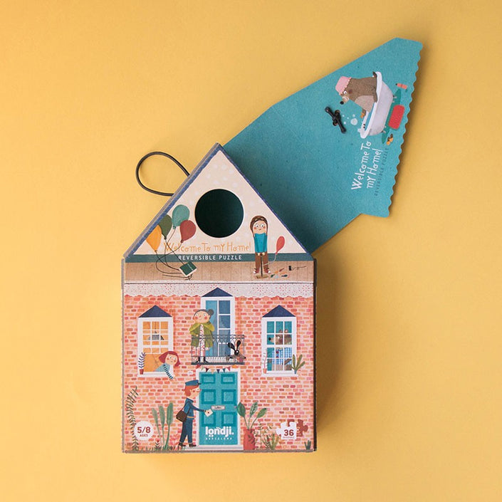 LONDJI puzzel Welcome to my home 5 jr+ / 36 stks