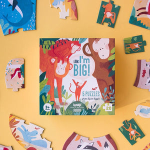 LONDJI puzzel look I'm big 3 jr+ / 5 x 4 stks