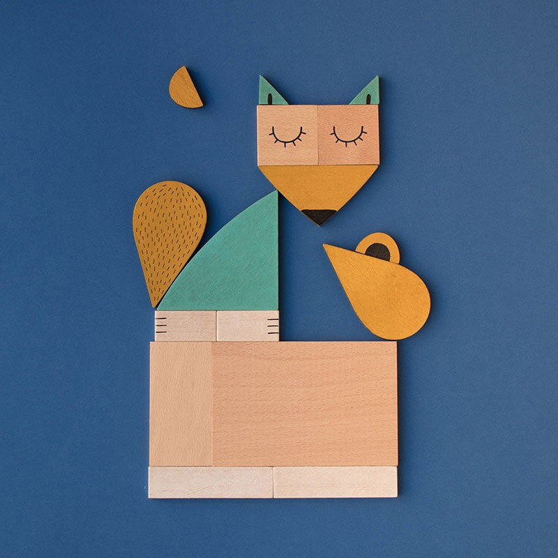 LONDJI tangram The fox and the mouse 4 jr+