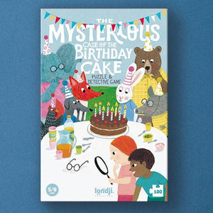 LONDJ puzzel The mysterious case of the birthday cake 5jr 100 stks 8436580428699 a