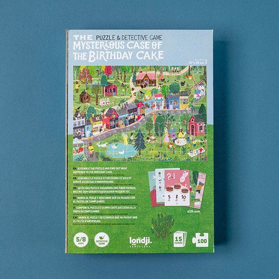 LONDJ puzzel The mysterious case of the birthday cake 5jr 100 stks 8436580428699 i