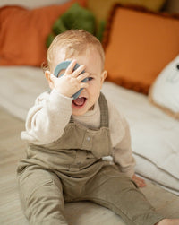 Label Label bijtring moon blauw