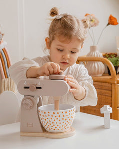 Label Label keukenmixer nougat 3 jr+