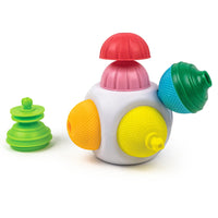 Lalaboom educatieve kralen + kubus 9 stks 10 mnd+