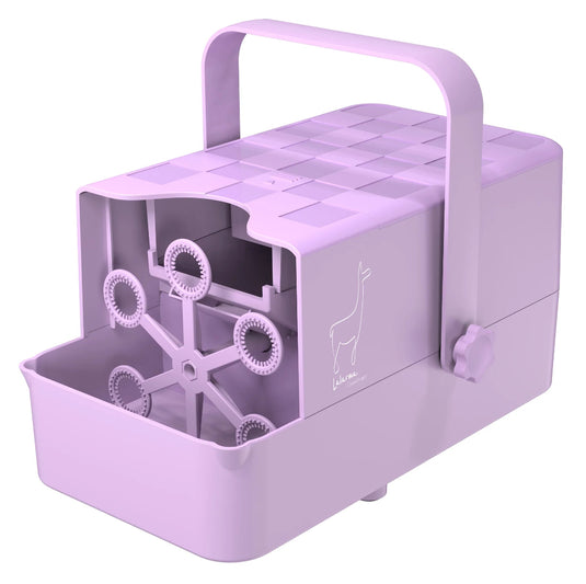 Lalarma bellenblaasmachine paars0792649526668