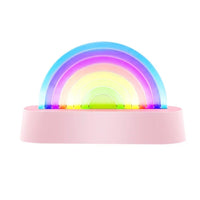Lalarma dancing rainbow lamp roze