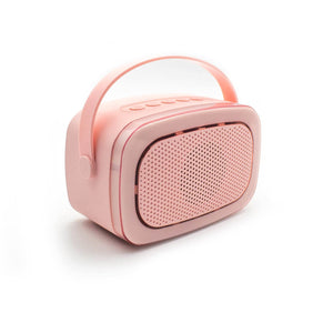 Lalarma karaoke set 2 microfoons roze