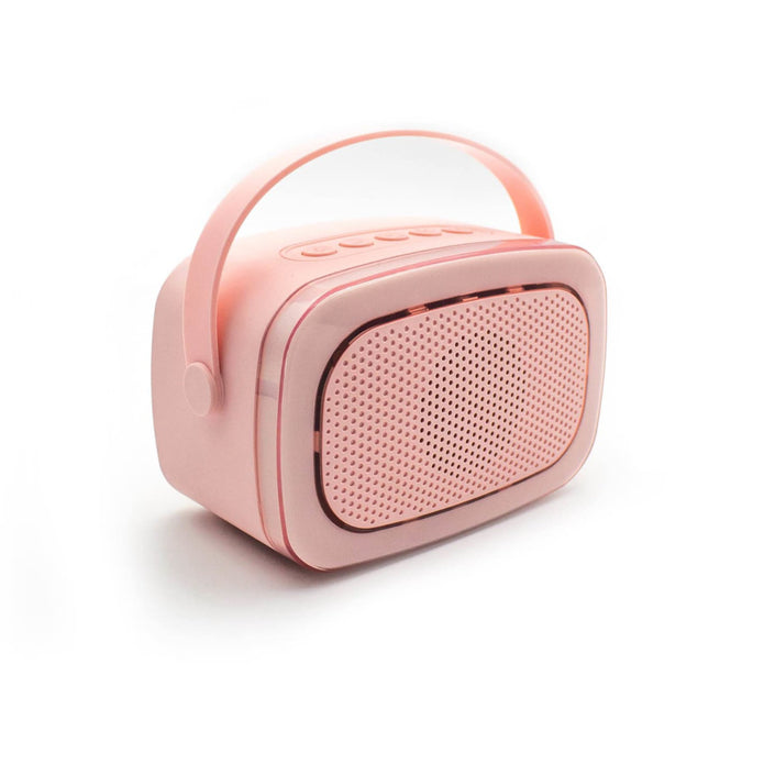 Lalarma karaoke set 2 microfoons roze