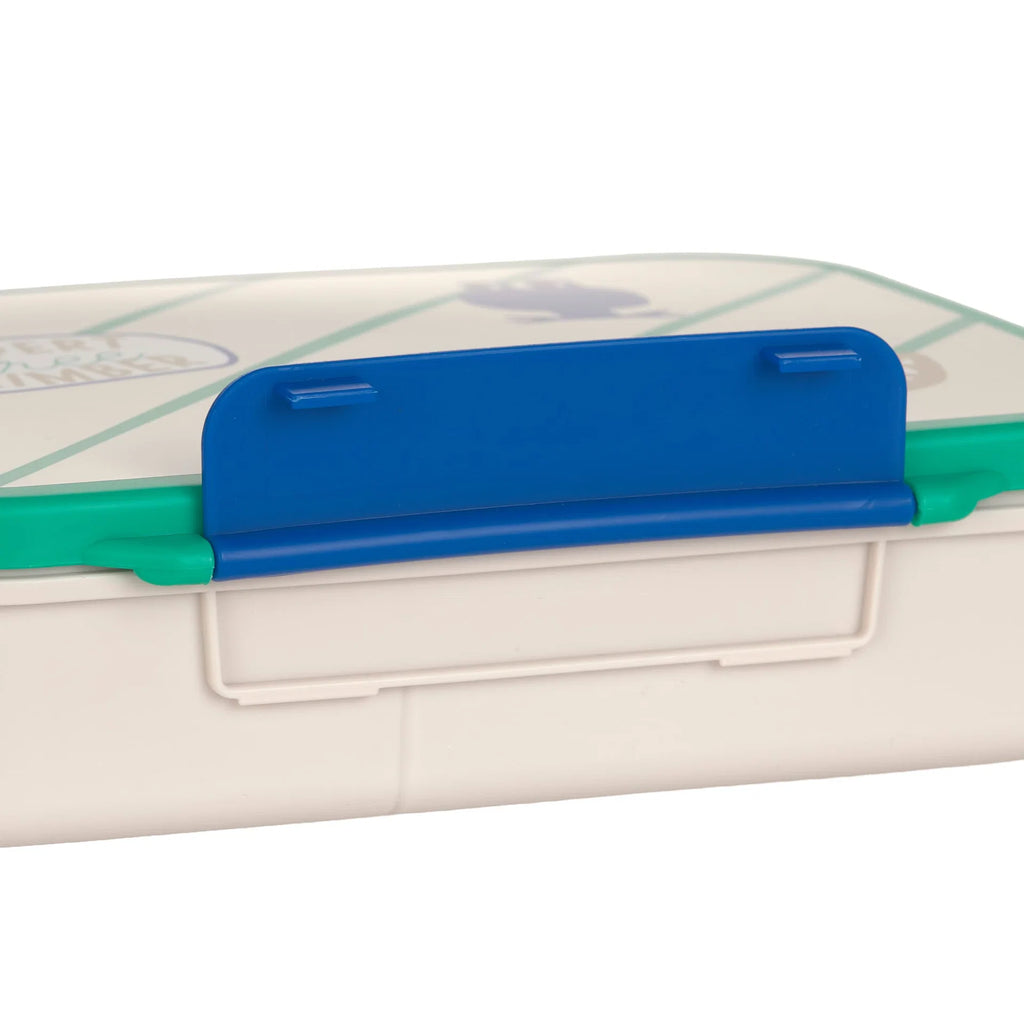 Lassig bento lunchbox happy trails frog PP