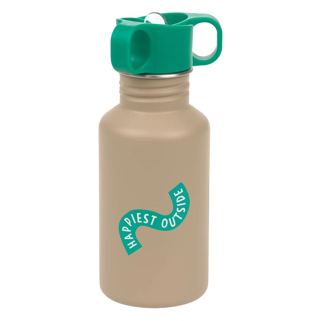 Lassig stainless steel drinkfles happy trails frog 12100281019