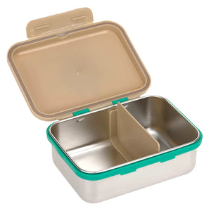 Lassig stainless steel lunchbox happy trails frog12100291019