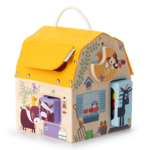 Lilliputiens Ontdekkingshuis Geluid en vorm 1 jr+