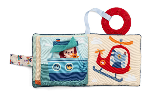 Lilliputiens activiteitenboek + bijtring Jules 6 mnd+