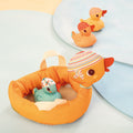 Lilliputiens badspeelgoed Familie Badeend  83580 
