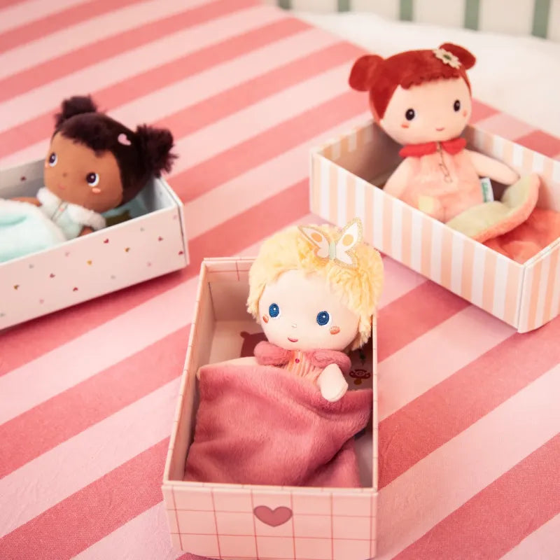 Lilliputiens kleine stoffen pop Jade 1 jr+