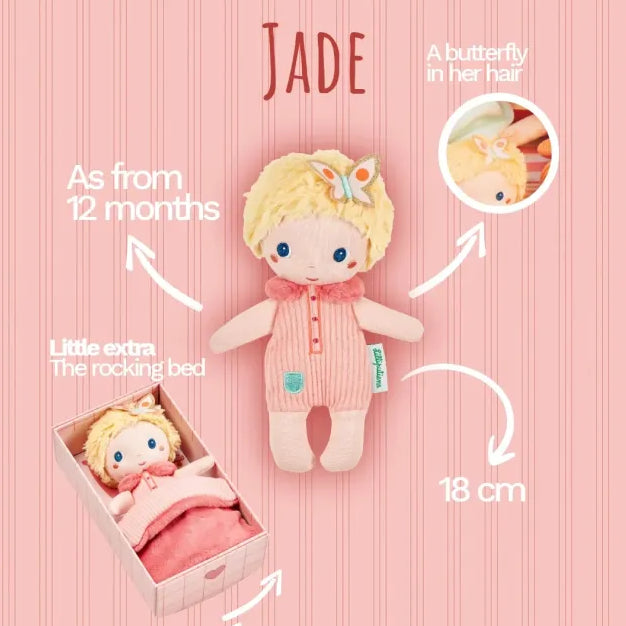 Lilliputiens kleine stoffen pop Jade 1 jr+ kopen
