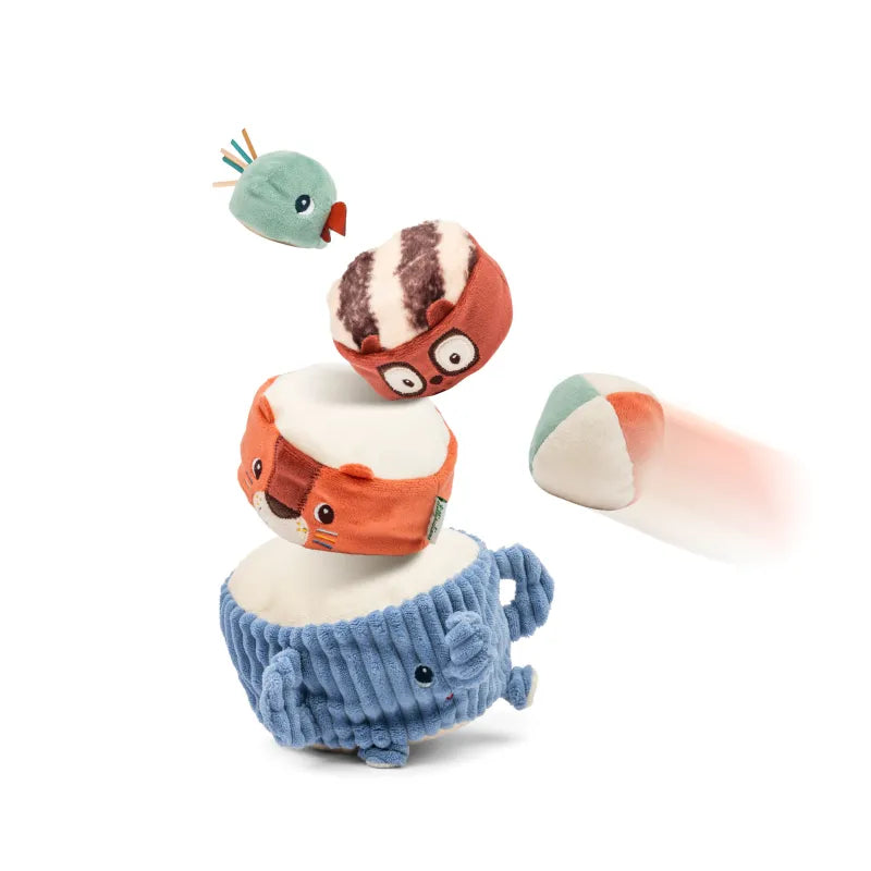 Lilliputiens stapelpiramide met geluid Jungle 1 jr+