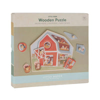 Little Dutch knoppuzzel Little Farm 1 jr+ / 6 stks