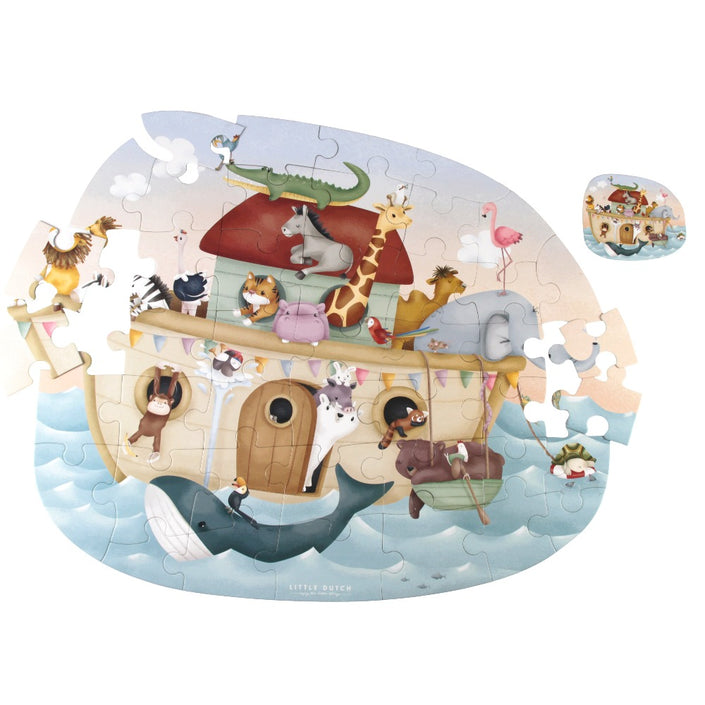 Little Dutch vloerpuzzel Ark van Noach 4 jr+ / 44 stks