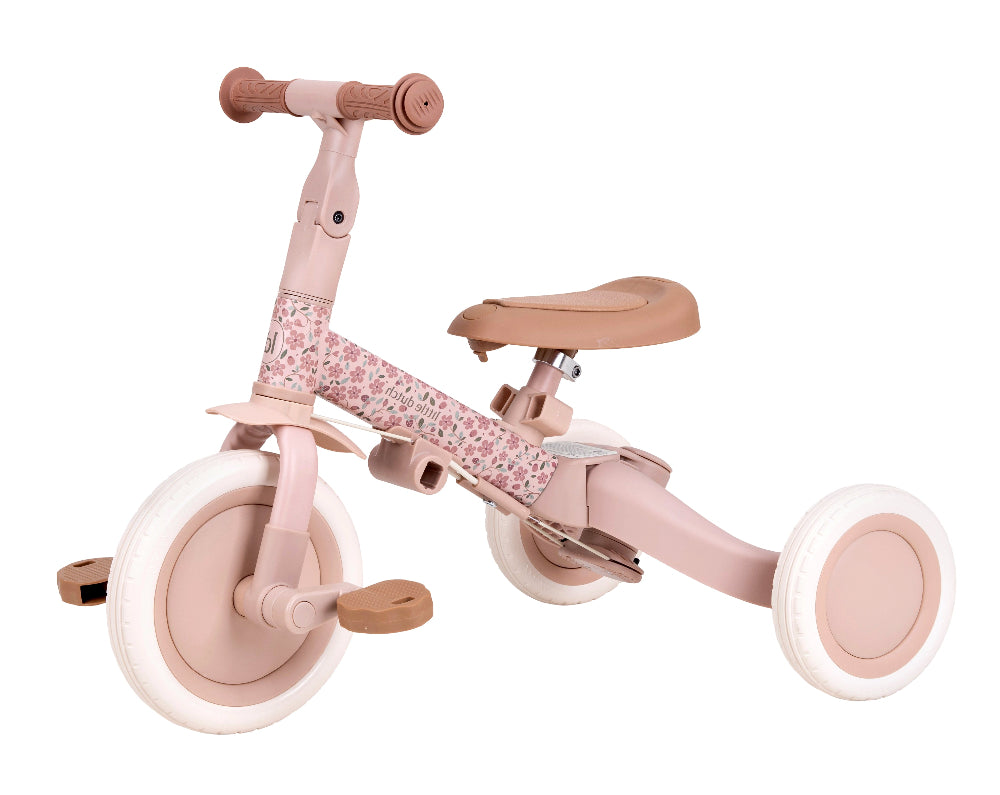 Little Dutch Driewieler 4 in 1  pink 1 jr+