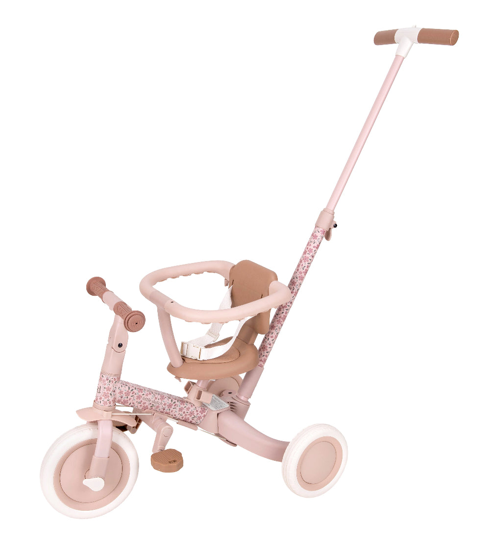 Little Dutch Driewieler 4 in 1  pink 1 jr+